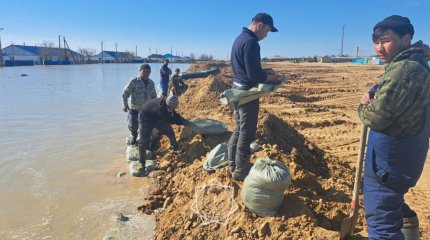 Трем регионам грозит вторая волна паводков, - "Казгидромет"