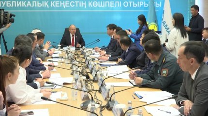 Сыбайлас жемқорлыққа қарсы іс-қимыл жөніндегі республикалық кеңестің көшпелі отырысы Түркістанда өтті