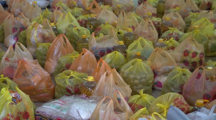 Еще 150 тонн гуманитарной помощи прибыло в Уральск для пострадавших от паводков