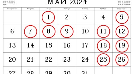 Планируем майские выходные: в Минтруда определили рабочую субботу и длинные праздники