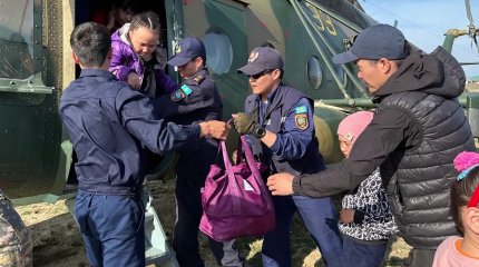 Ақтөбе облысында Әскери ұшқыштар тоғыз адамды құтқарды