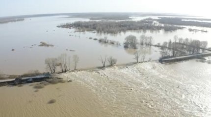 СҚО-да "Жезқазған-Петропавл" автожолын қалыпқа келтіруде