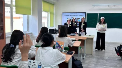 "Менің бауырым" жобасы бойынша мектептерде еріктілер жұмыстарын жалғастырып жатыр