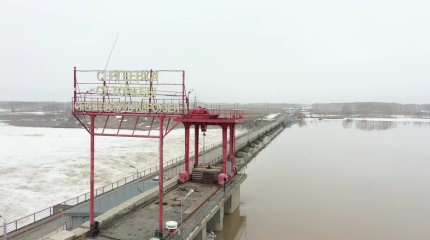 Солтүстік Қазақстандағы Сергеев су қоймасында су деңгейі түсе бастады