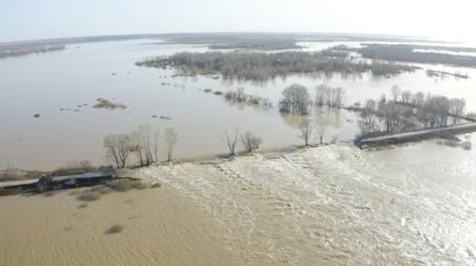 Новые переливы талыми водами зафиксированы на 4 автодорогах страны