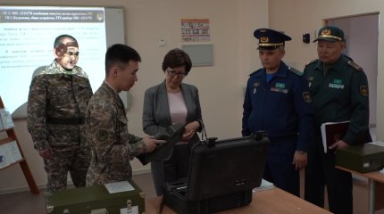 Депутаты Мажилиса посетили Военный колледж имени Сагадата Нурмагамбетова