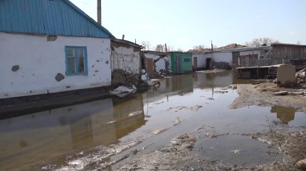 Дома для пострадавших от паводка строят в Павлодарской области