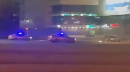 Ақтөбеде құқықбұзушыны қуған полиция көлігі аударылып қалды