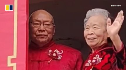 Любовь длиною в жизнь: 86-летний китаец женился на подруге из университета