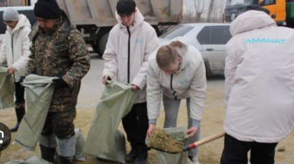 Су тасқынына қарсы іс-шараларға 50 мыңнан астам волонтер жұмылды