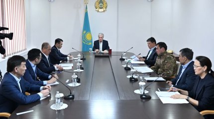 Мемлекет басшысы БҚО-дағы су тасқынына байланысты жедел штабтың отырысын өткізді