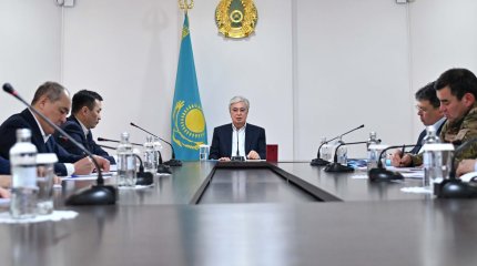 Мемлекет басшысы облыстағы ауа райы болжамының қолайсыздығын атап өтіп, су тасқыны жағдайының ушығуына дайын болу қажет екенін айтты