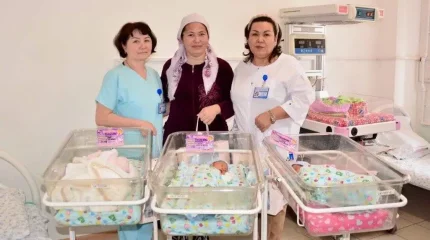 Түркістан тұрғыны 40 жасында үшем босанды