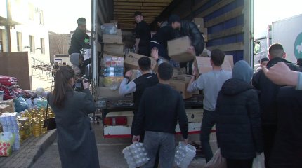 Су тасқынынан зардап шеккен өңірлерге елордадан 80 тонна гуманитарлық көмек жіберілді