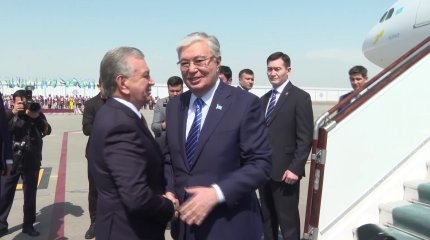 Вопросы безопасности обсудили Токаев и Мирзиёев