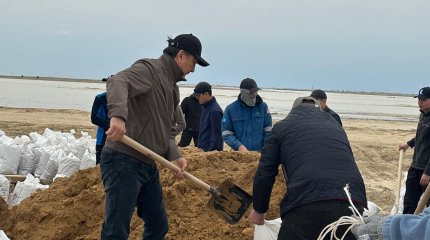 Су тасқынынан зардап шеккендерге дер кезінде көмек көрсетіліп жатыр