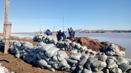 В Западном Казахстане ищут добровольцев для борьбы с паводками