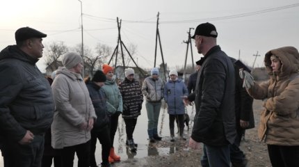 Солтүстік Қазақстан облысында су басу қаупі бар ауылдың тұрғындары көшірілді