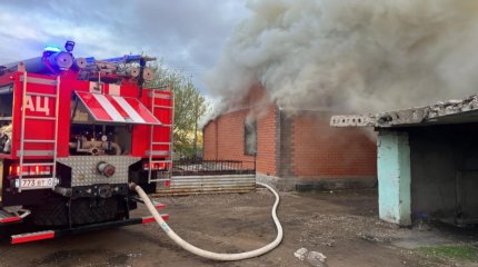 Өрт сөндірушілер төрт газ баллонын шығарды