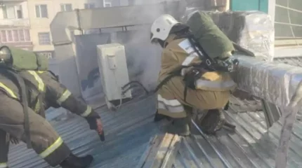 Қызылордада өрт шығып, 14 адам эвакуацияланды