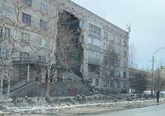 Общежитие рухнуло в России (ВИДЕО)