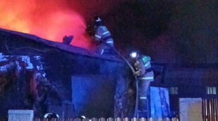 Ақмолада жеке тұрғын үй өртенді