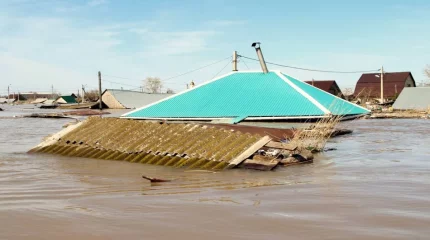 Петропавлдағы су астында қалған үйден ер адамның денесі табылды