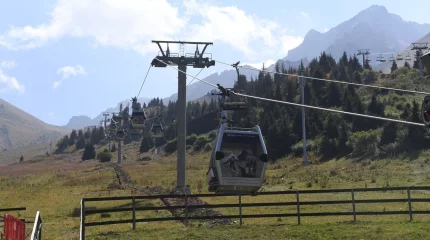 Шымбұлақтағы аспалы жол уақытша жабылады