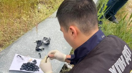 Атырауда 1 келіден астам синтетикалық есірткі сатпақ болған екі күдікті ұсталды