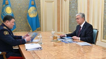 Глава МВД доложил Токаеву о снижении преступности в стране