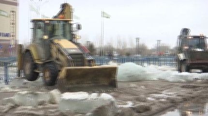 В Актобе восстановят повреждённую после паводка набережную