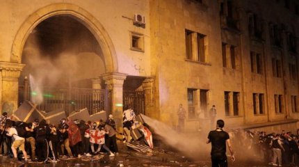 В Грузии вспыхнула новая волна протестов против "закона об иноагентах"