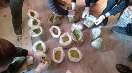 Астанчанина с 24 кг гашиша задержала полиция