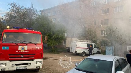Cорок актюбинцев пришлось эвакуировать из-за пожара в пекарне