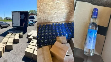 СҚО полицейлері бір тоннадан астам контрафактілік алкогольді тәркіледі