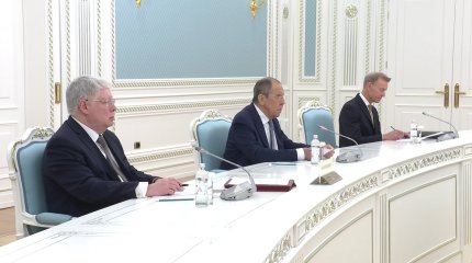 Мемлекет басшысы Ресейдің Сыртқы істер министрі Сергей Лавровты қабылдады