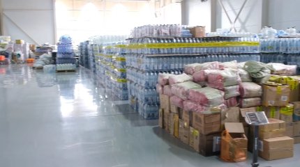 Более тысячи тонн гумпомощи доставили в Кульсары с начала паводков
