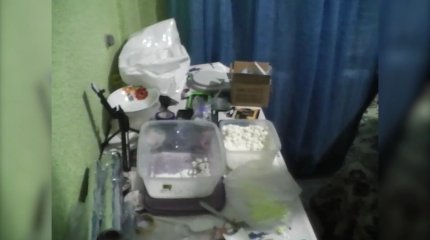 Фабрику по производству синтетических наркотиков ликвидировали в Павлодаре