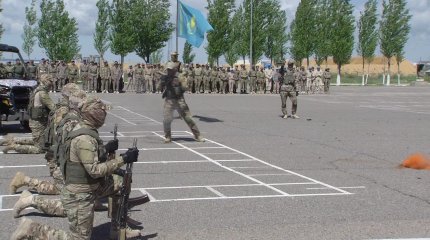 «Жас сарбаз – патриоттар ордасы»  әскери-далалық  жиынының ашылуы өтті