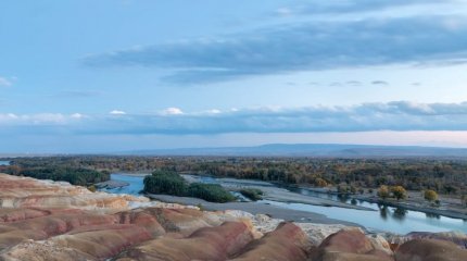 Река в ВКО поднялась из-за подъема уровня воды в районе гидропоста в Китае