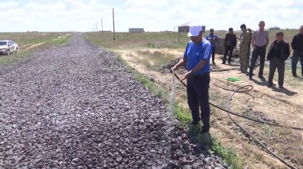 На отсутствие электричества и воды жалуются жители нового микрорайона в Актобе