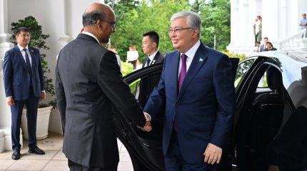 Касым-Жомарт Токаев прибыл в Сингапур с государственным визитом