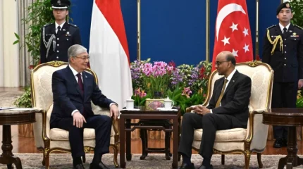 Қасым-Жомарт Тоқаев Сингапур президентімен келіссөз жүргізді