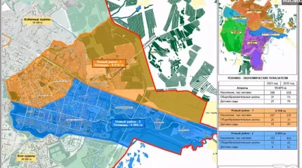Шестой район появится в Астане: как будет выглядеть обновленная карта столицы