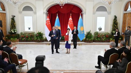 Президенттің Сингапурге сапары аясында 6 маңызды құжатқа қол қойылды