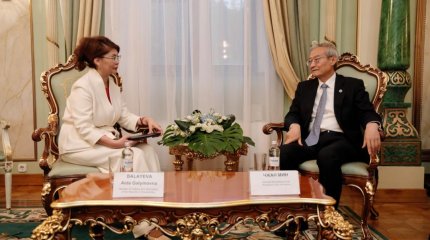 Аида Балаева встретилась с Генеральным секретарем ШОС Чжан Мин