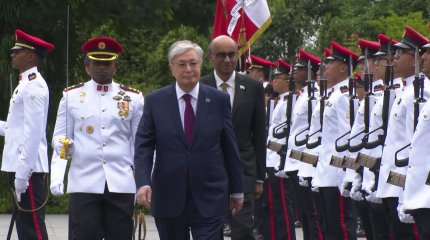 Мемлекет басшысы Сингапурға алғаш рет мемлекеттік сапармен барды