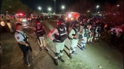 9 человек погибли при обрушении сцены на митинге в Мексике