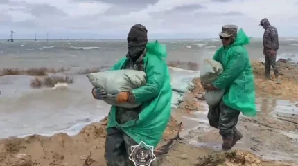 Ырғыз ауданында су тасқынына қарсы жұмыстар жалғасуда