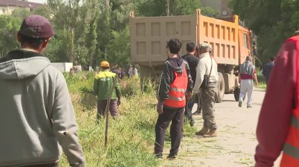 Жамбыл облысында 99 мың аула қоқыстан тазарды